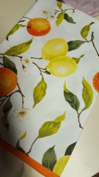 tovaglia da tavola quadrata per 4 seater tablecloth limoni arance
