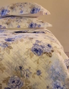 trapunta matrimoniale invernale stampa rose winter double quilt rose printed